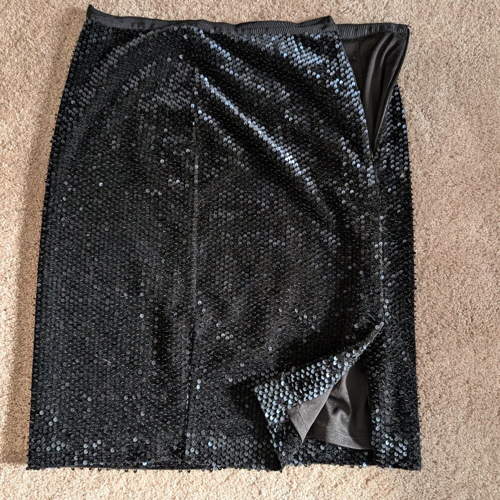 Ann Taylor sequin pencil skirt